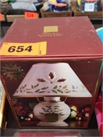LENOX HOLIDAY CANDLE LAMP IN BOX