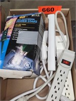 POWER STRIPS AND OUTDOOR POWER STAKE