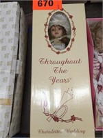THROUGHOUT THE YEARS COLLECTOR DOLL IN BOX