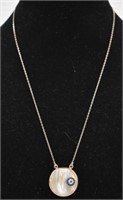925 STERLING NECKLACE WITH PENDANT