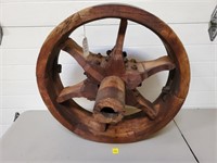 Vintage Wooden Wheel