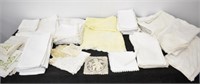APPROXIMATELY 97 PIECES OF ASSORTED LINEN