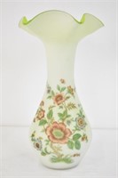 CASE GLASS VASE MADE IN ITALY - 13.25" T X 7.75" D