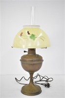 ELECTRIFIED OIL LAMP - 22" TALL