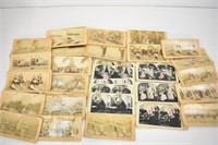 ASSORTMENT OF STEREOSCOPE CARDS