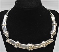 STERLING NECKLACE - 28.05 GRAMS - 17" LONG