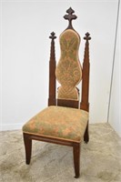 GOTHIC CATHEDRAL CHAIR - NEEDS TIGHTENING
