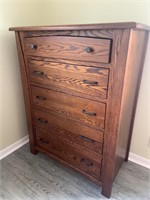 New Oak Chest of Drawers- Solid