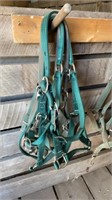 7 large horse halters