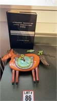 Equine imaging book & clock