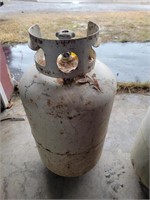 Used propane tank