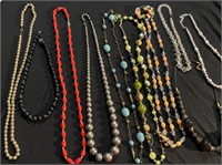 Large Lot of Beaded Jewelry