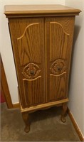 Wood Jewelry Cabinet