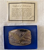 200th Anniversary American Eagle Belt Buckle