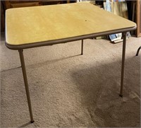 Folding Card Table