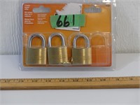 3 Locks with 1 Key
