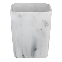 Better Homes & Gardens Faux Marble Wastebasket  Wh