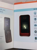 Consumer Cellular Verve Snap 2.8'' 4G LTE Red