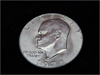 1978-D:Eisenhower US dollar coin.