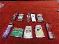 (10)Cigarette lighters.