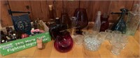 Color Glass Bottles, Decanter, Votive Candle