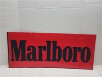 Marlboro Plastic Sign 34 x 14" h