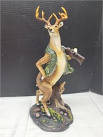 Deer Hunter Statue 16" T