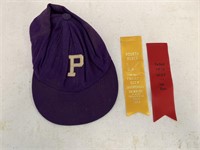 Portland Panthers hat-Swimming ribbons