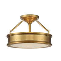 Grafton 15 3-Light Semi-Flush Mount Ceiling Light