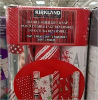 Kirkland Signature Double Sided Wrapping Paper, 2