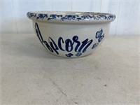 Casey Pottery popcorn bowl