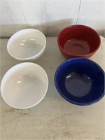 Four bowls