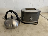 Tea kettle, toaster