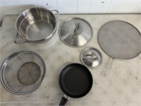 Lids, strainers, misc