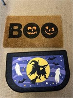 Halloween door mats