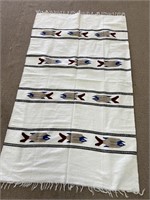 Blanket (white with fish)