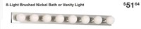 New 8 light vanity light bar