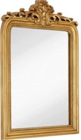Hamilton Hills 24x36 inch Vintage Gold Mirror |