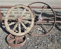 (3) Vintage Wheels