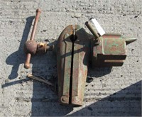 Vise with Anvil