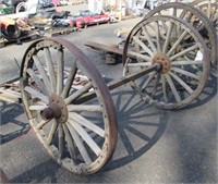 Wagon Wheels w/ Steel Axle