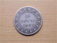 Monnaie Canada 50c 1894 92.5% argent
