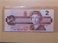 Monnaie Canada papier serie 1986