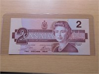Monnaie Canada 2$ 1986