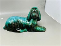 Blue Mountain Pottery dog  9" long