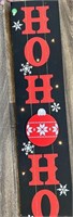 Ho Ho Sign 36 in with Lights