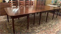 3 Part Clore Formal Banquet dining table