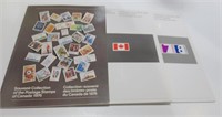SOUVENIR COLLECTIONS OF CANADA STAMPS 1976-81