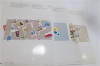SOUVENIR COLLECTIONS OF CANADA STAMPS 1982-84