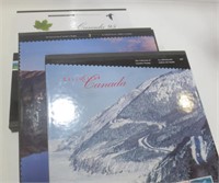 SOUVENIR COLLECTIONS OF CANADA STAMPS 1995-99